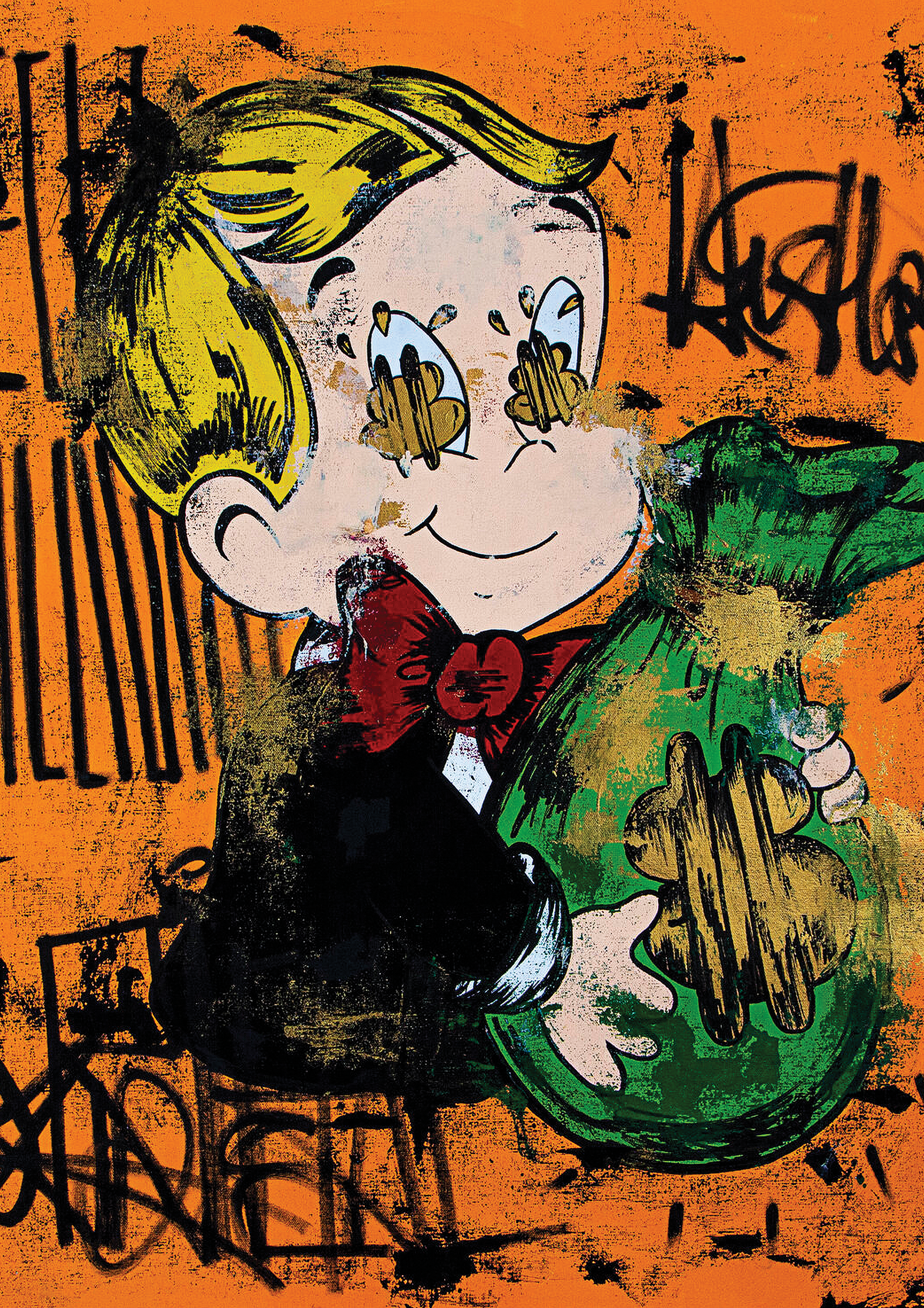 Richie Millionaire Kid metal poster artwork